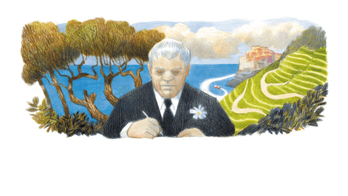 Google doodle Eugenio Montale franzrusso.it intime blog