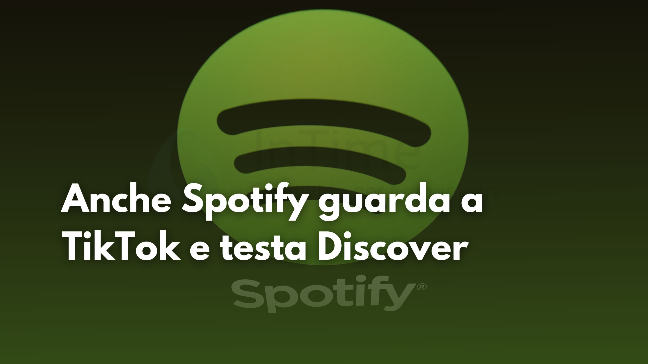 Spotify testa Discover
