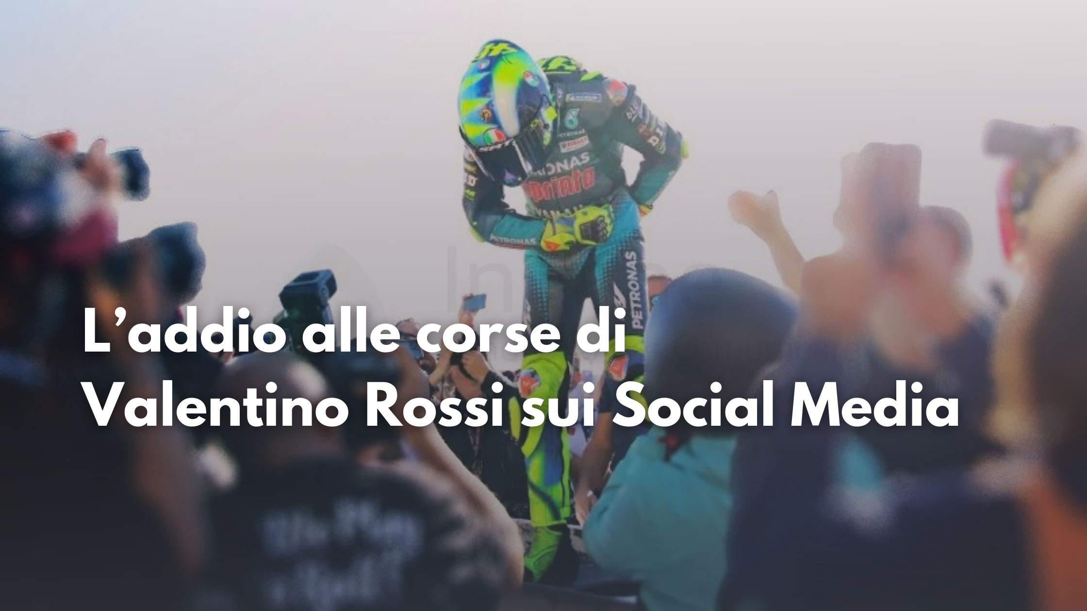 addio corse Valentino Rossi Social Media