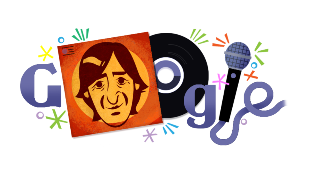 Il doodle di Google oggi è dedicato a Giorgio Gaber