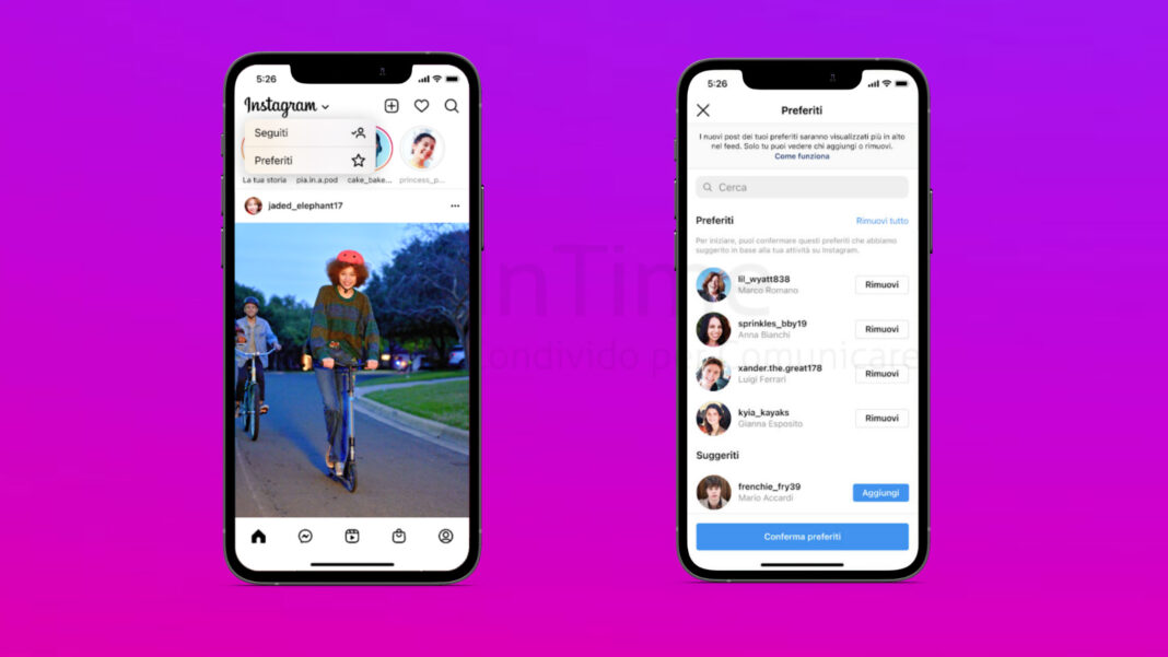 Su Instagram ritorna il feed in senso cronologico