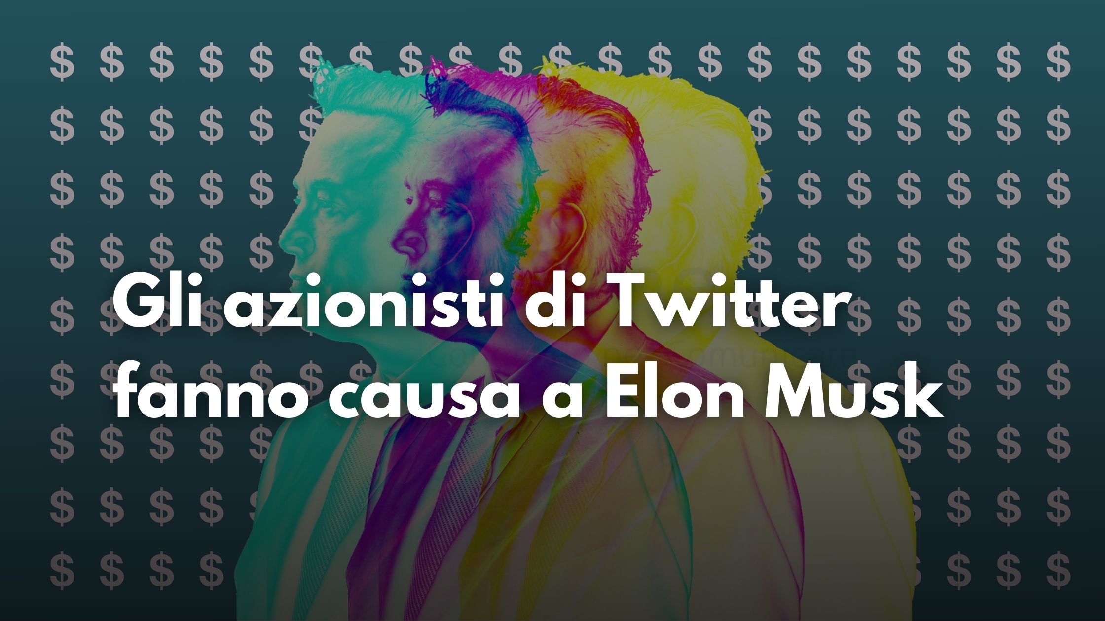 Elon Musk azionisti causa twitter
