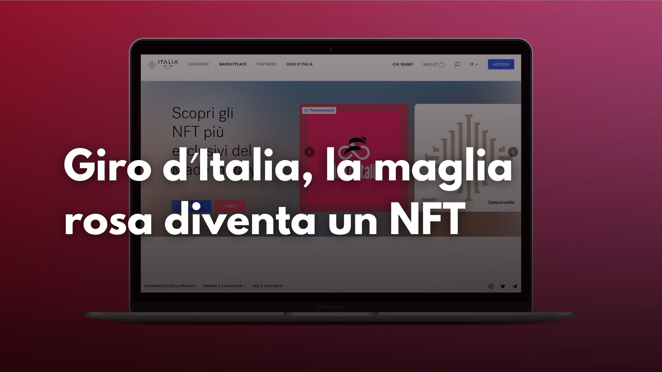 Italia NFT Giro franzrusso intime blog 2022