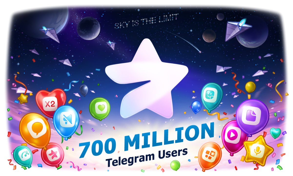 Telegram 700 milioni utenti
