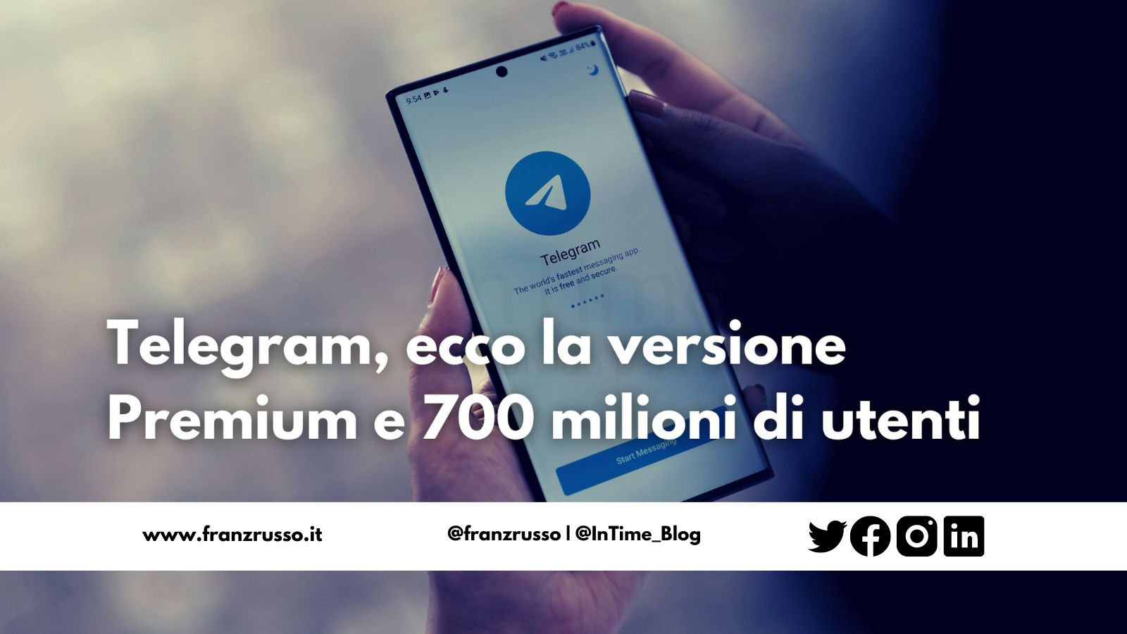 Telegram premium 700 milioni utenti franzrusso.it