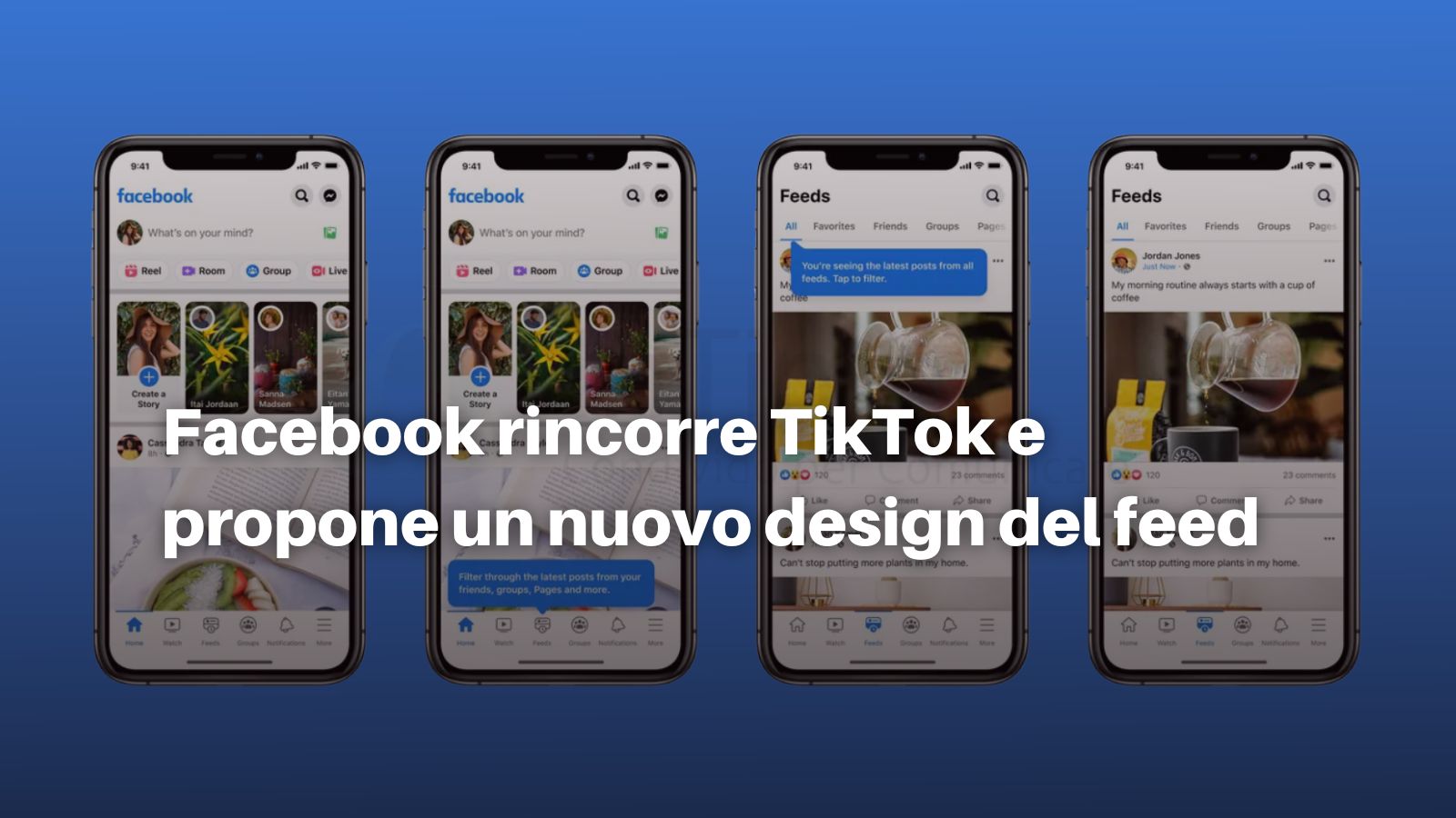 facebook home feed design