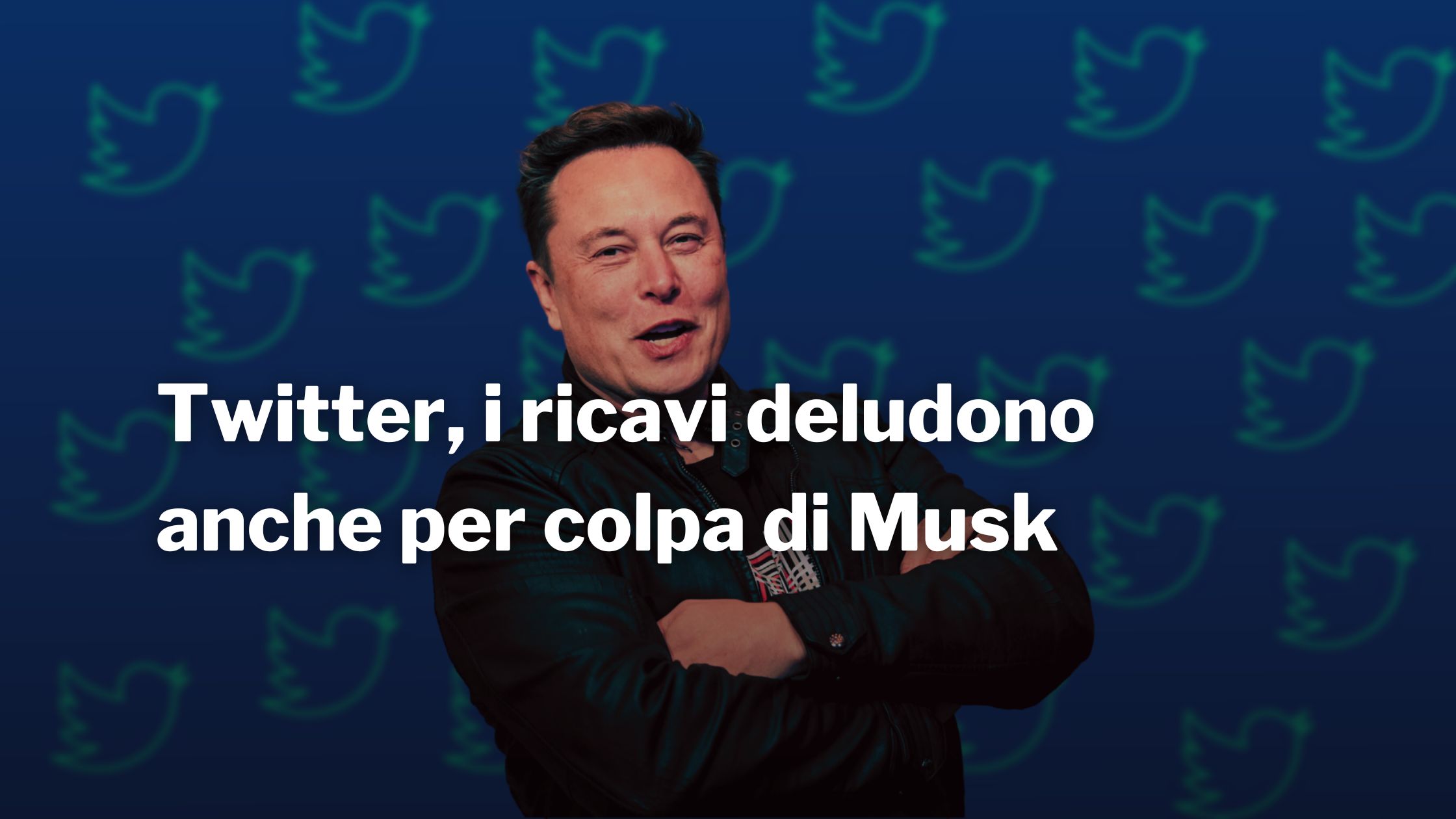 Twitter elon musk calo ricavi