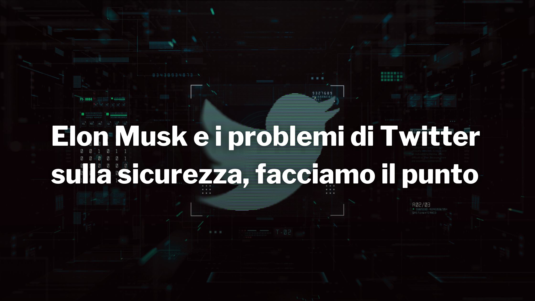 elon musk twitter sicurezza