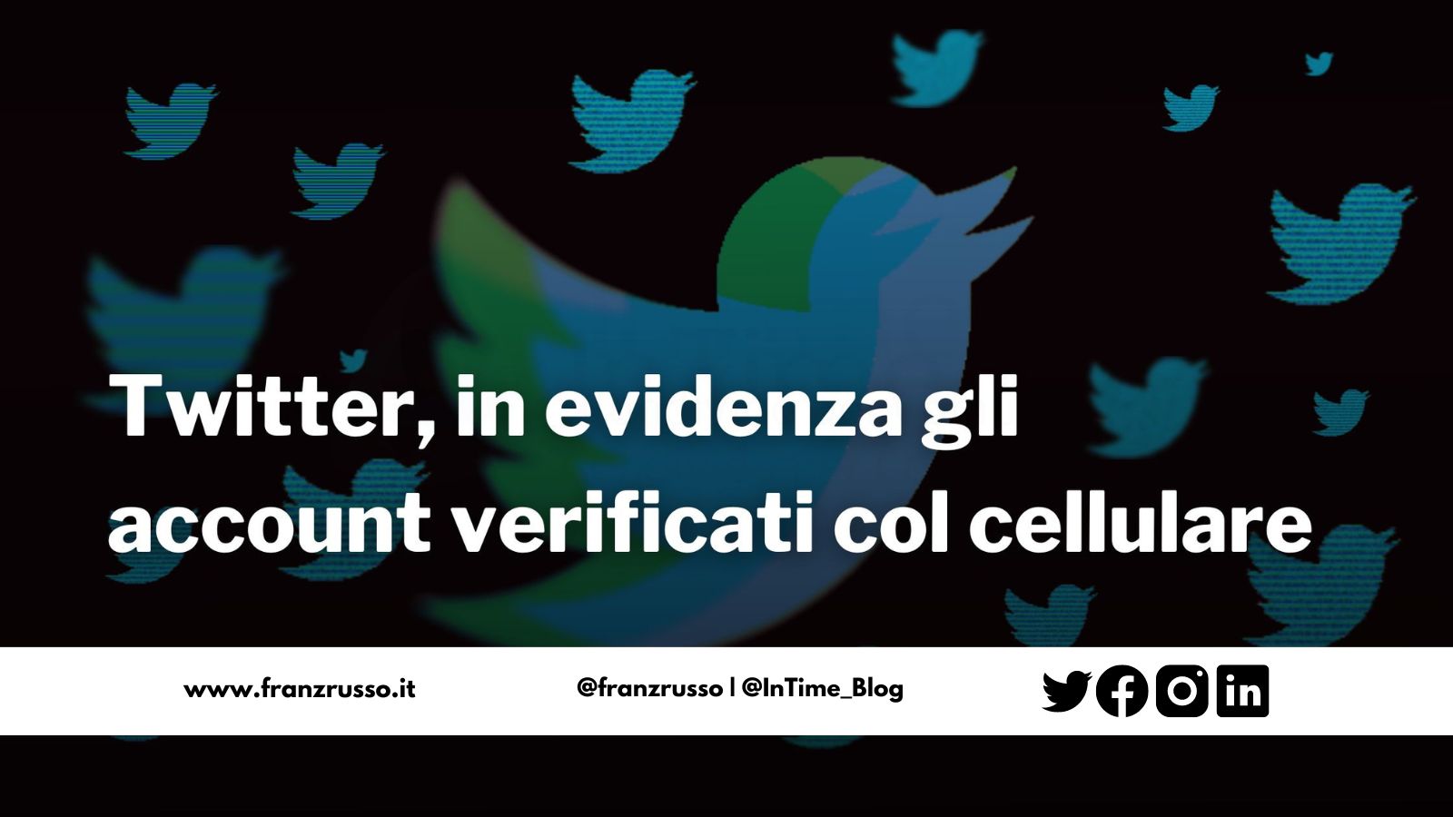 twitter verifica telefono franzrusso.it
