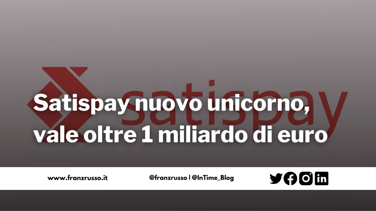 satispay unicorno