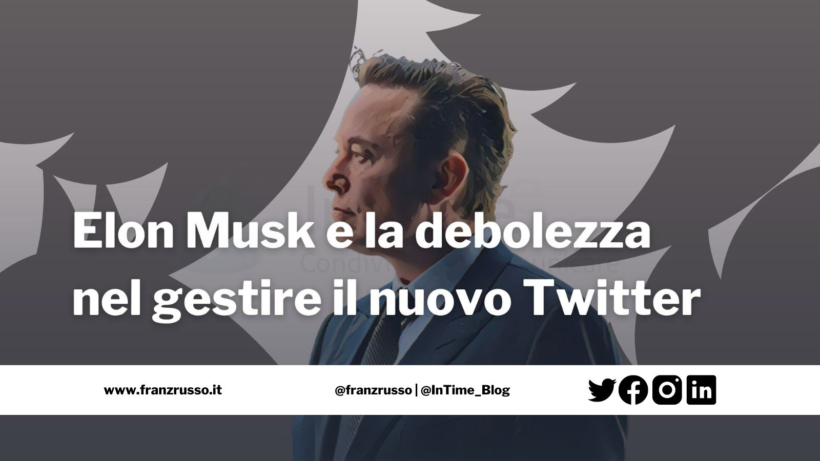 elon musk twitter debolezza