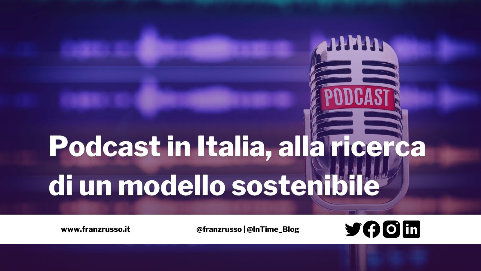podcast italia 2023 franzrusso.it