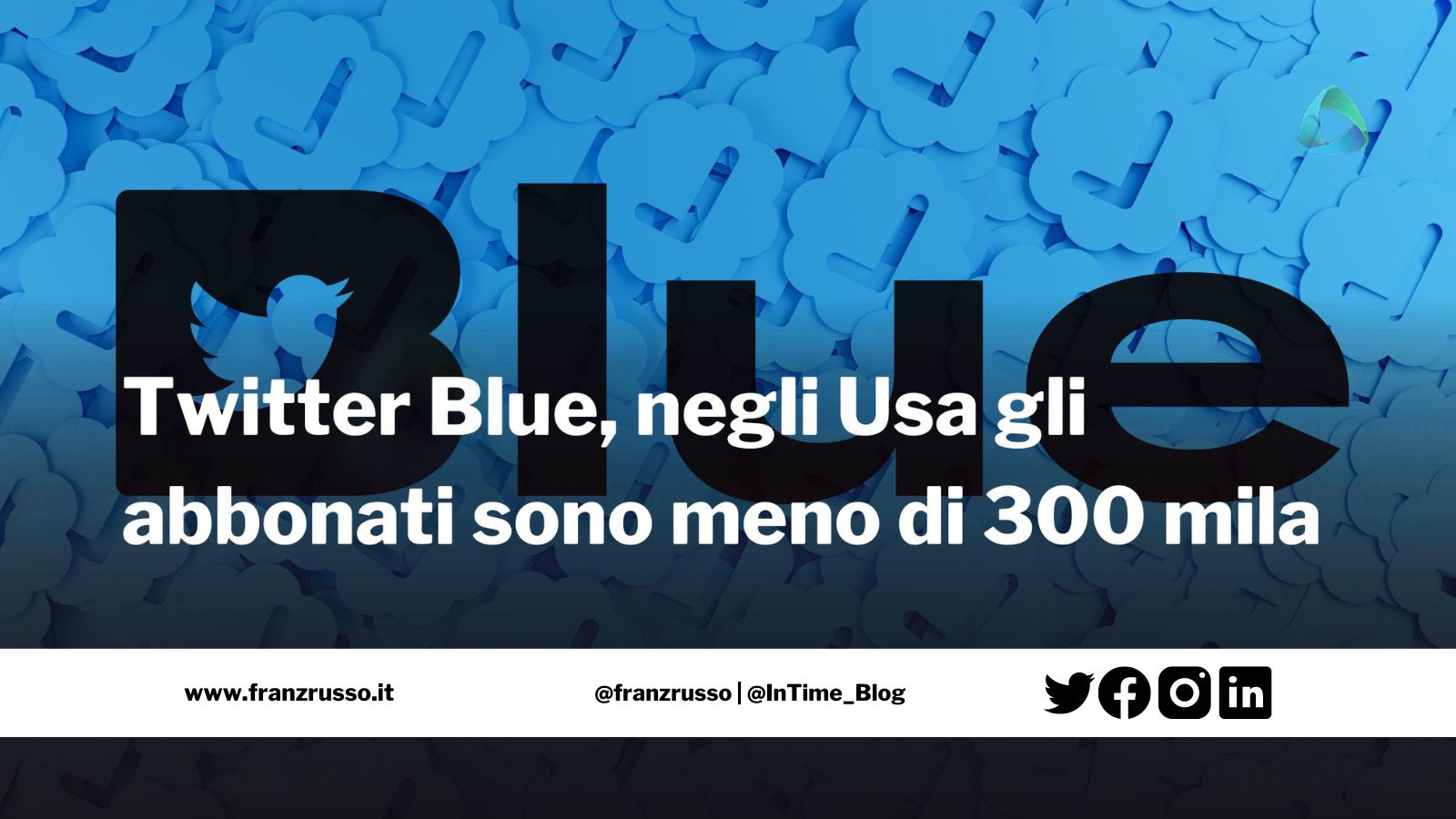 Twitter blue abbonamenti 