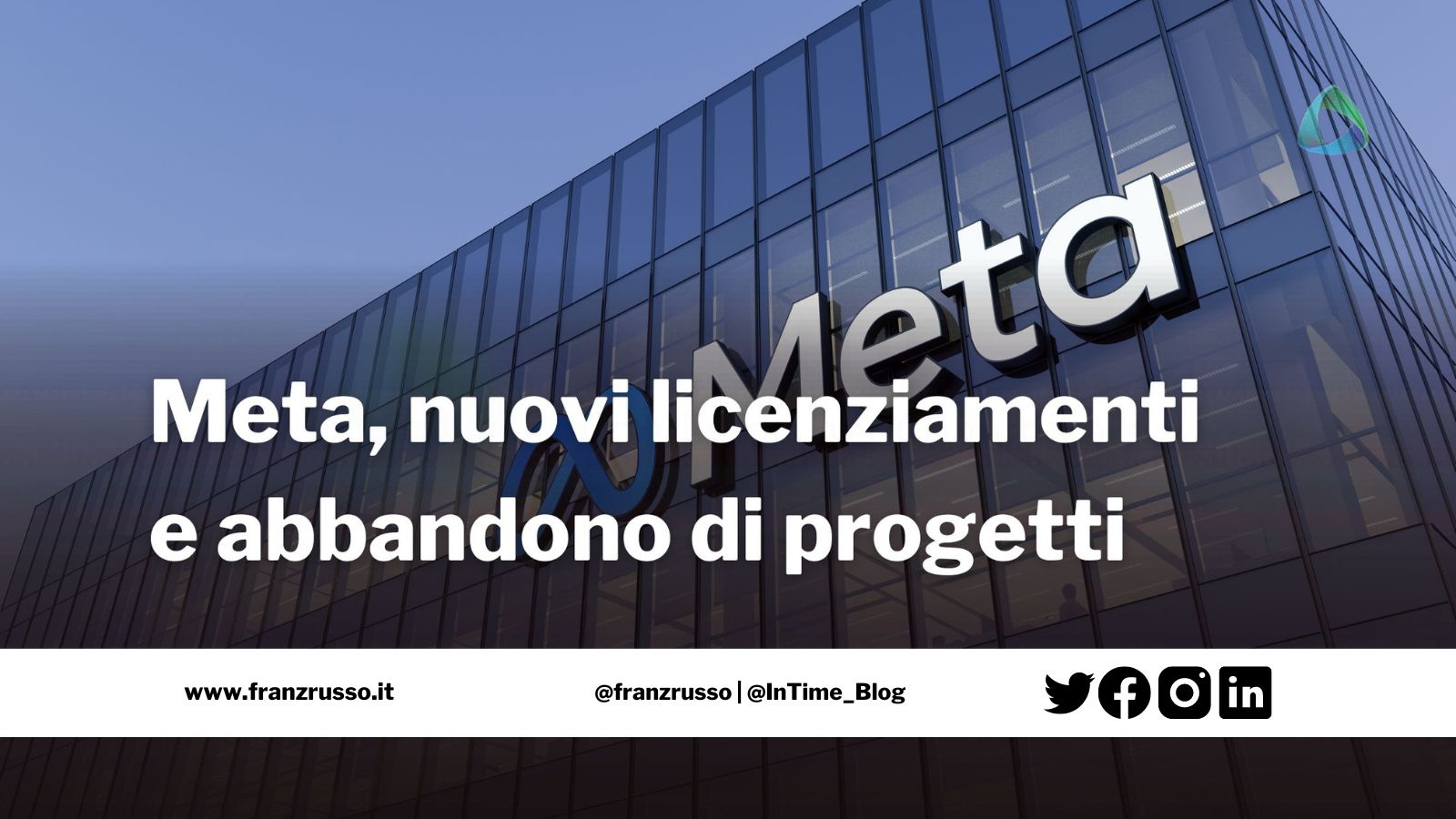 Meta licenziamenti 2023 franzrusso