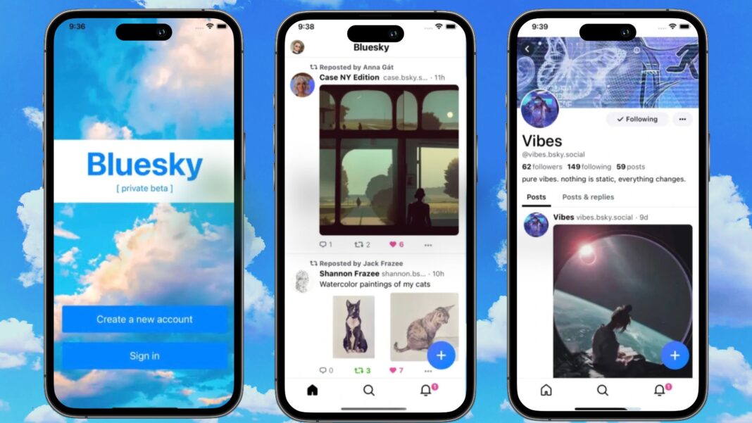 Bluesky, l′app decentralizzata è ora in beta privata su iOS