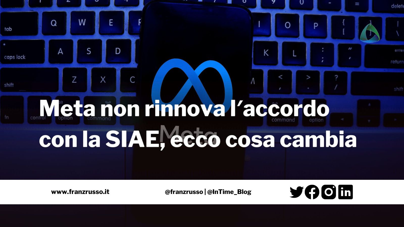 meta siae mancato accordo 2023 franzrusso