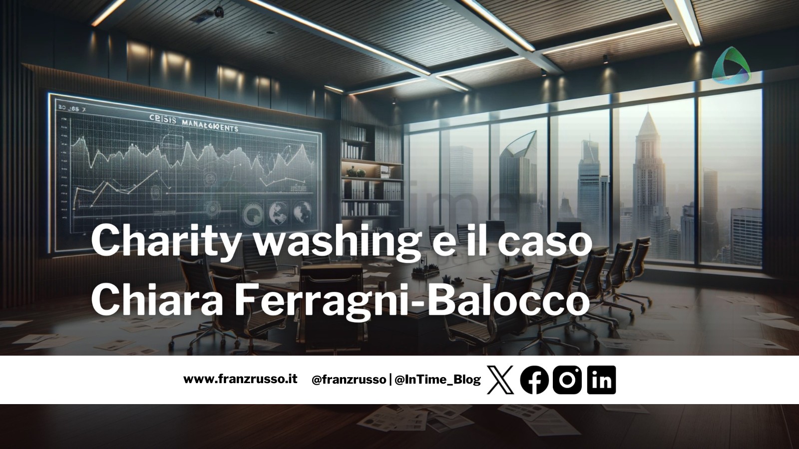 charity washing caso chiara ferragni balocco franzrusso