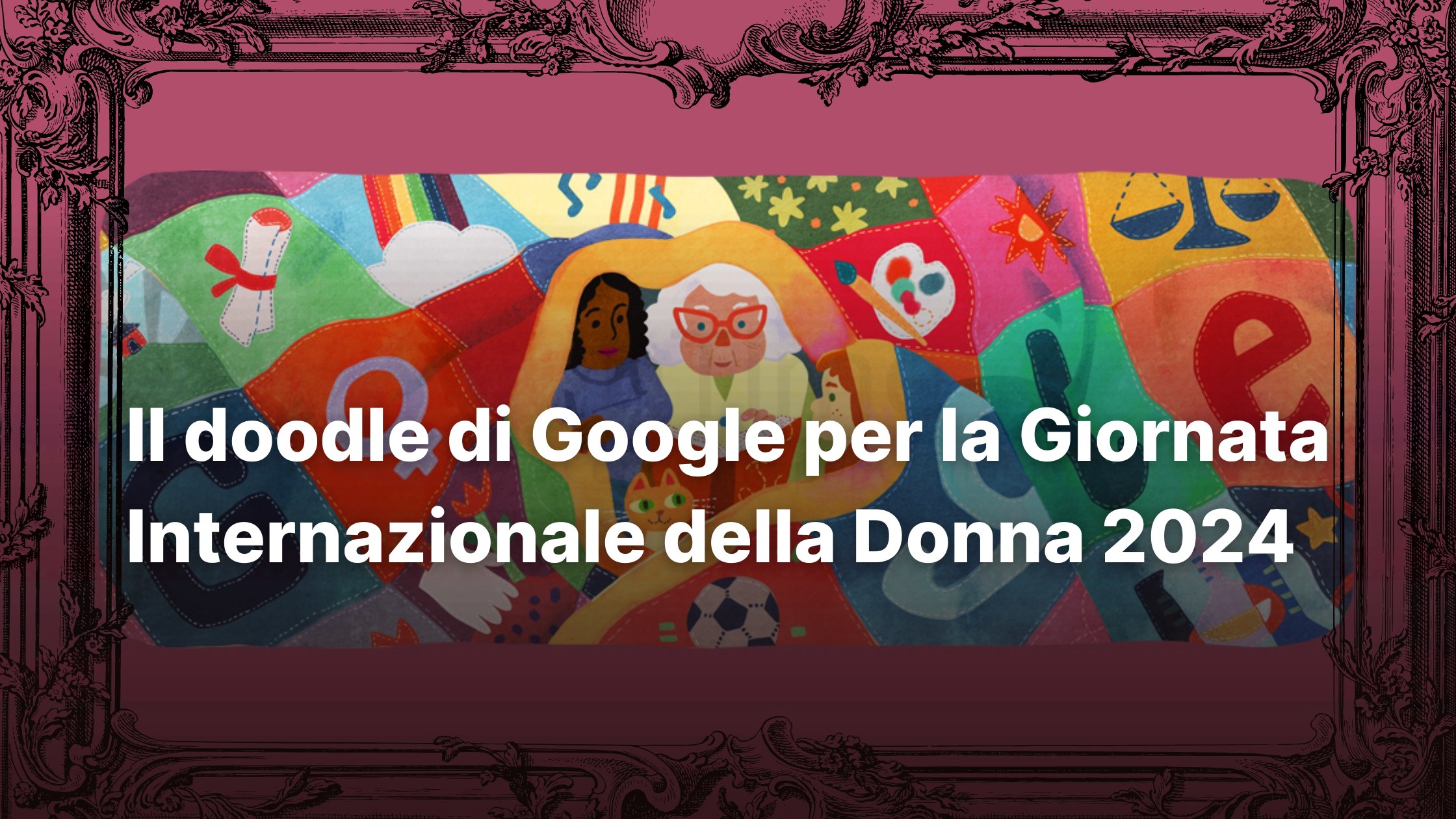 giornata internazionale della donna 2024 doodle franzrusso