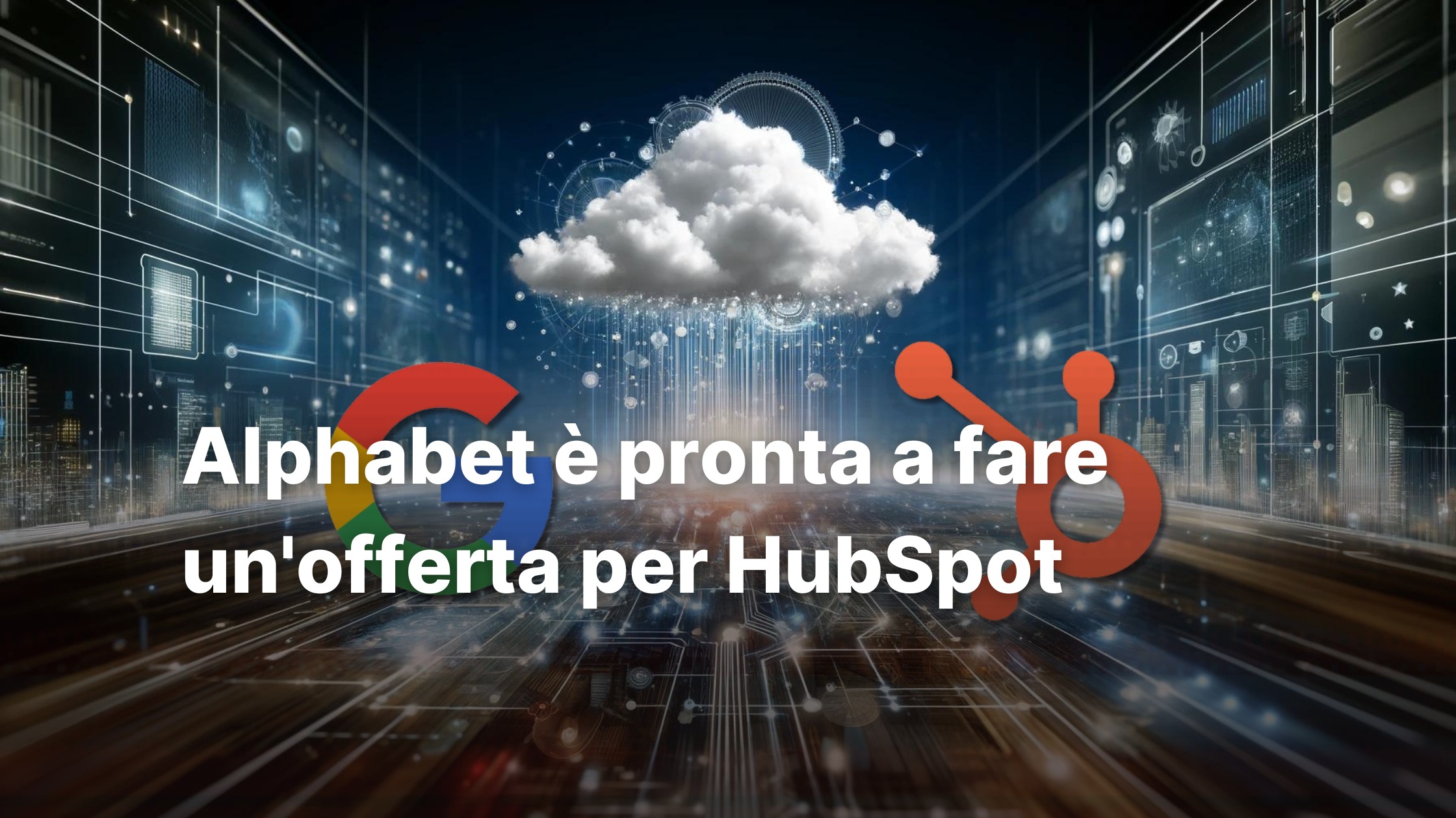 alphabet possibile acquisizione hubspot franzrusso