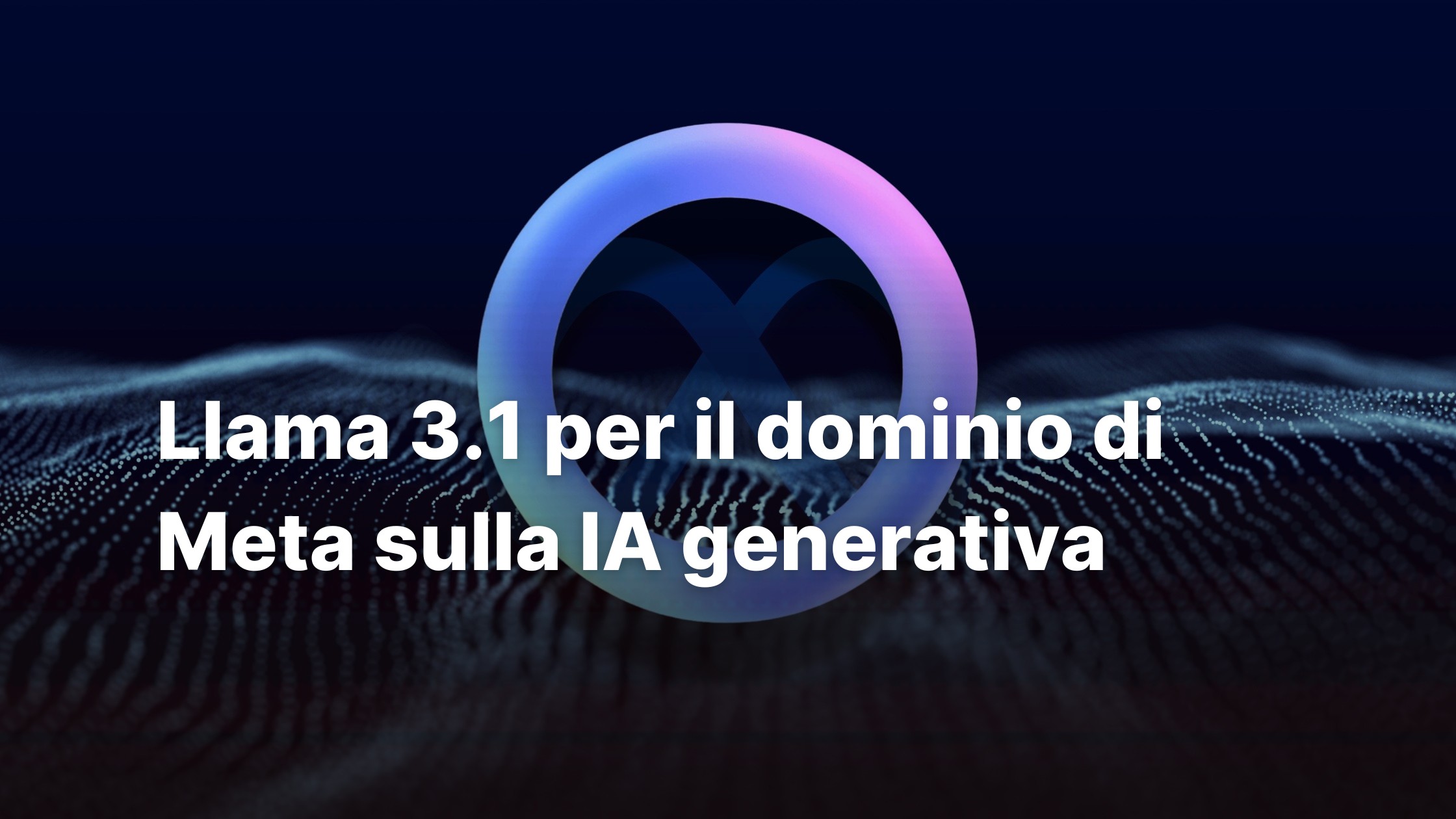 meta llama 3.1 intelligenza artificiale franz russo 2024