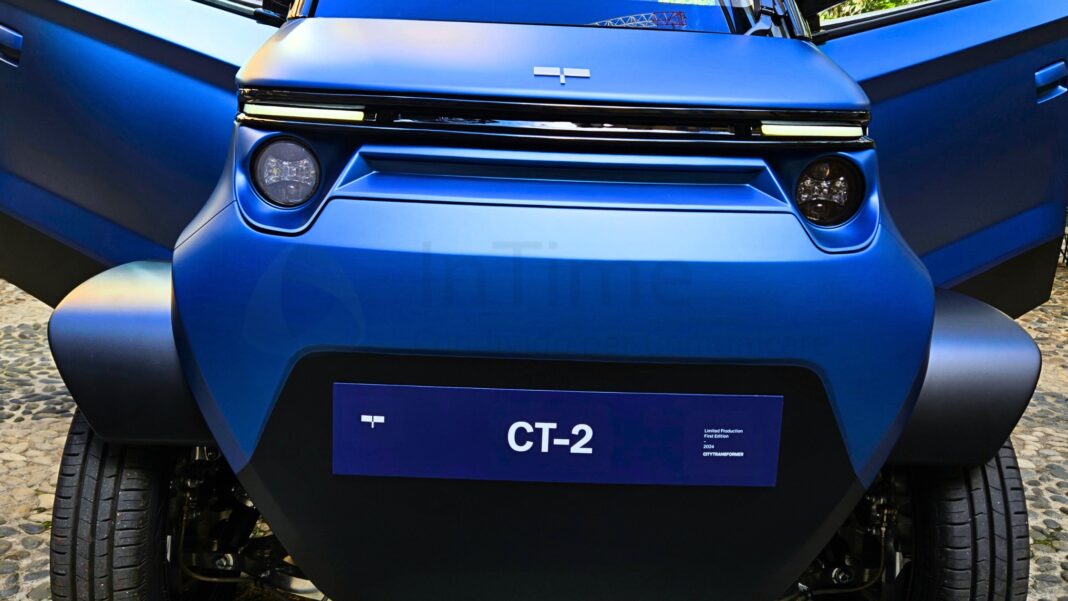 City Transformer CT-2, piccola citycar elettrica che rivoluziona la mobilità