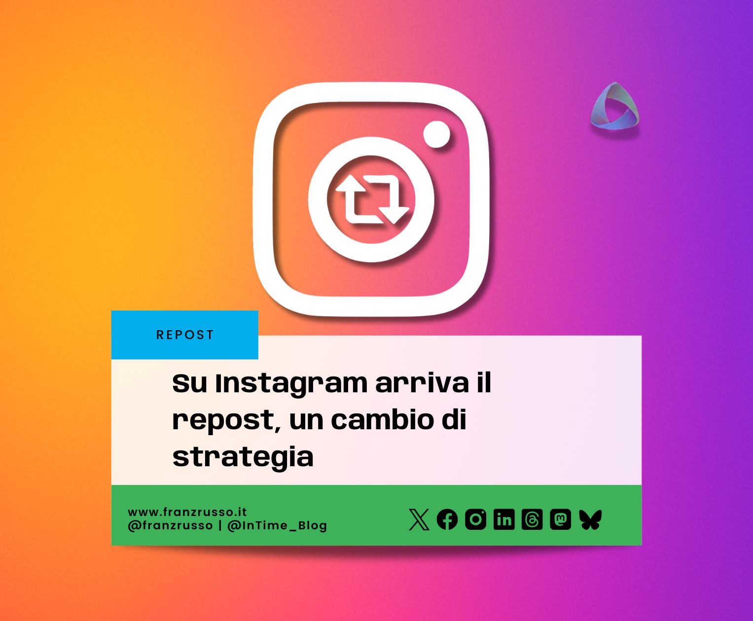 Su Instagram arriva il repost, un cambio di strategia