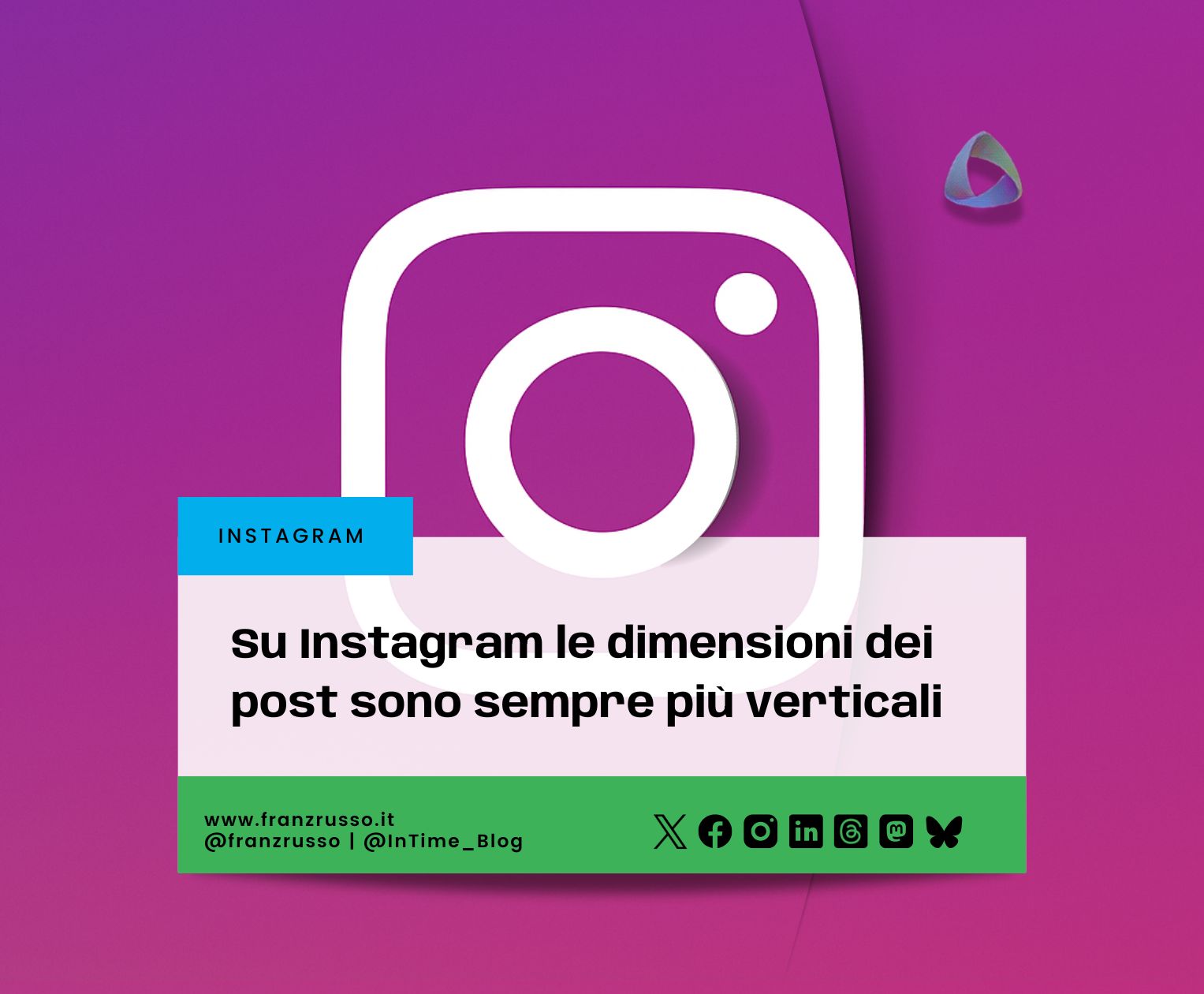Su Instagram le dimensioni dei post sono sempre più verticali