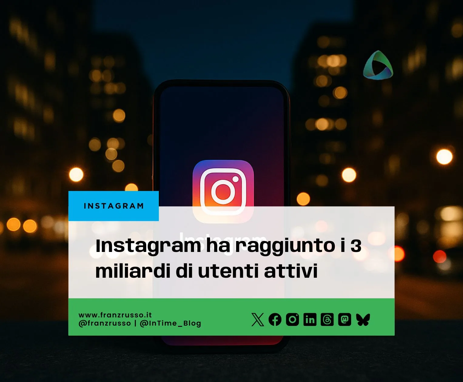 Instagram ha raggiunto i 3 miliardi di utenti attivi