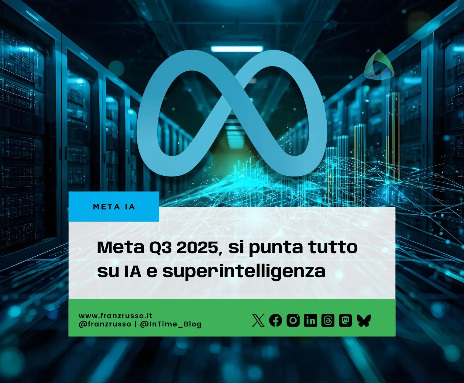 Meta Q3 2025, si punta tutto su IA e superintelligenza