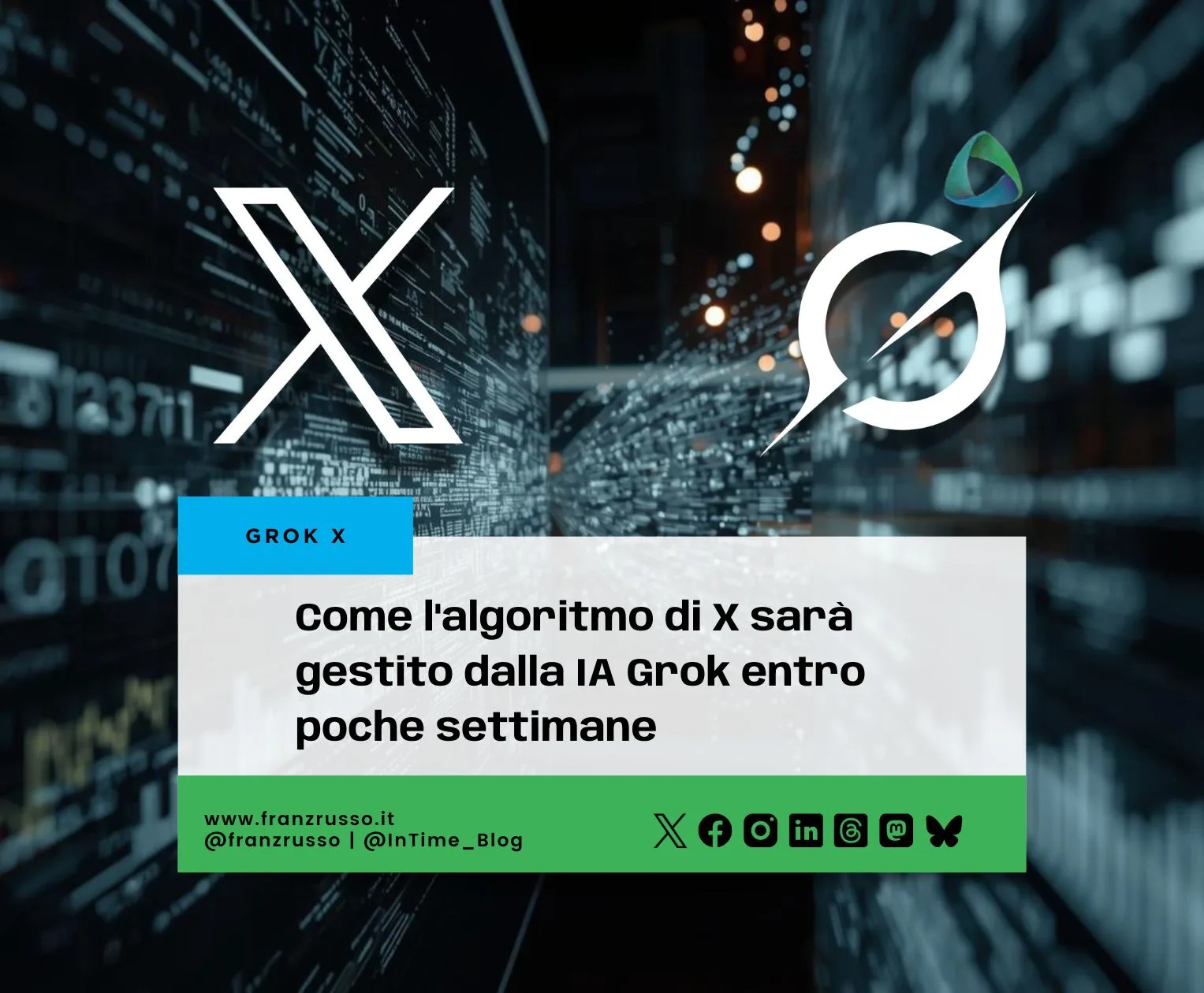 Come l'algoritmo di X sarà gestito dalla IA Grok entro poche settimane