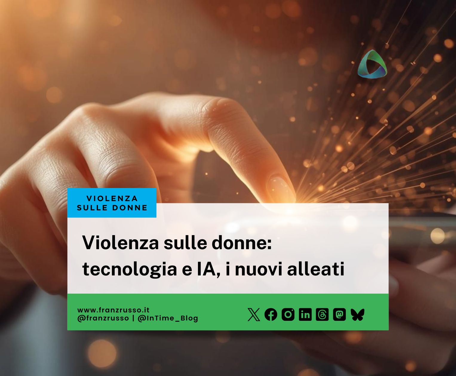Violenza sulle donne: tecnologia e IA, i nuovi alleati