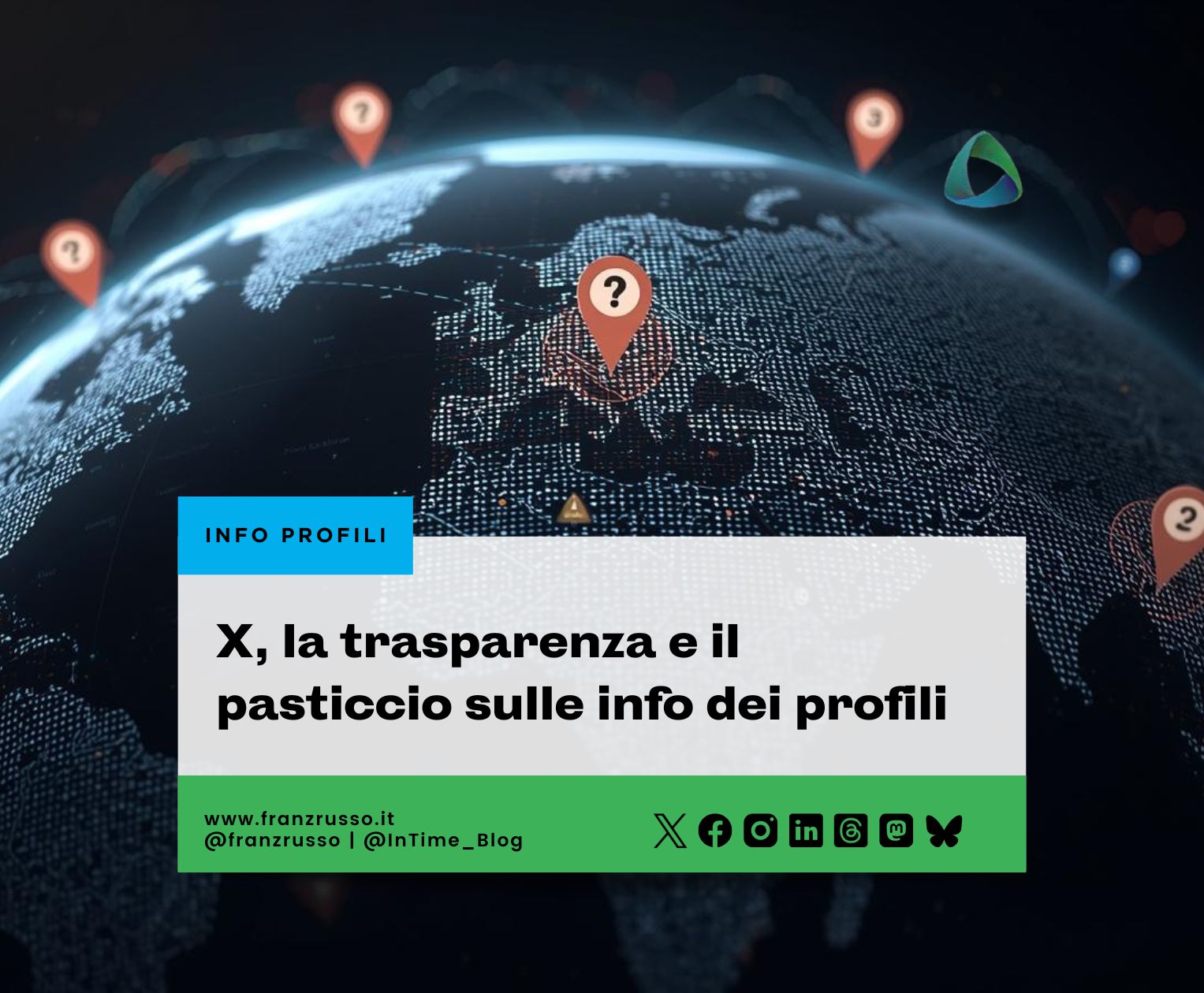 X, la trasparenza e il pasticcio sulle info dei profili