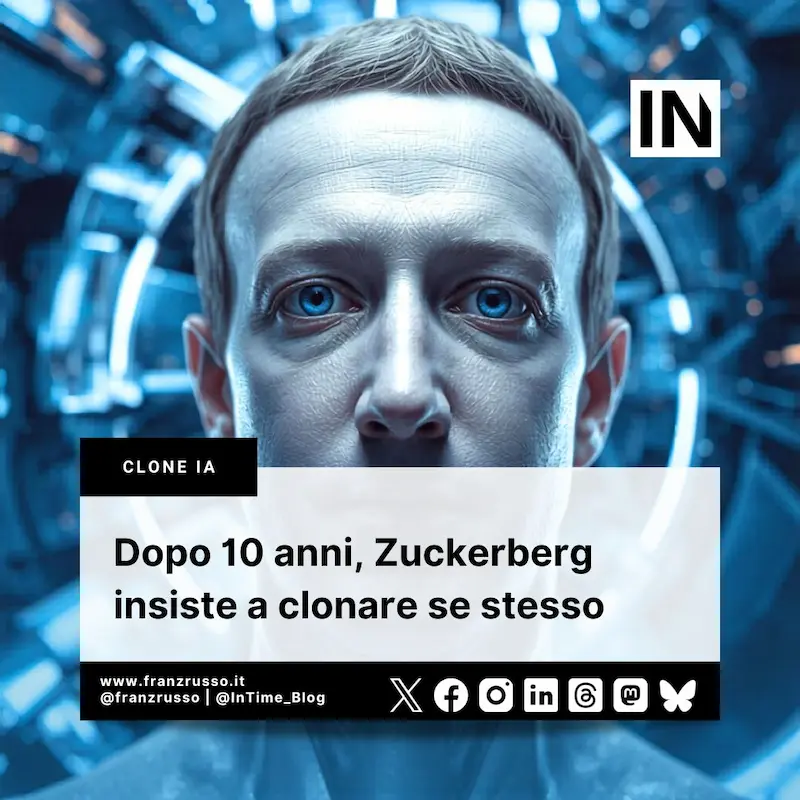 Dopo 10 anni, Zuckerberg insiste a clonare se stesso