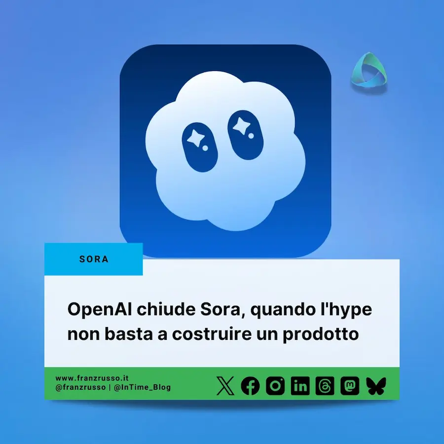 OpenAI chiude Sora, quando l’hype non basta a costruire un prodotto