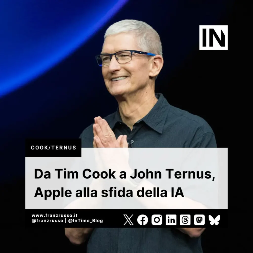 da Tik Cook a John Ternus sfida IA franz russo LK