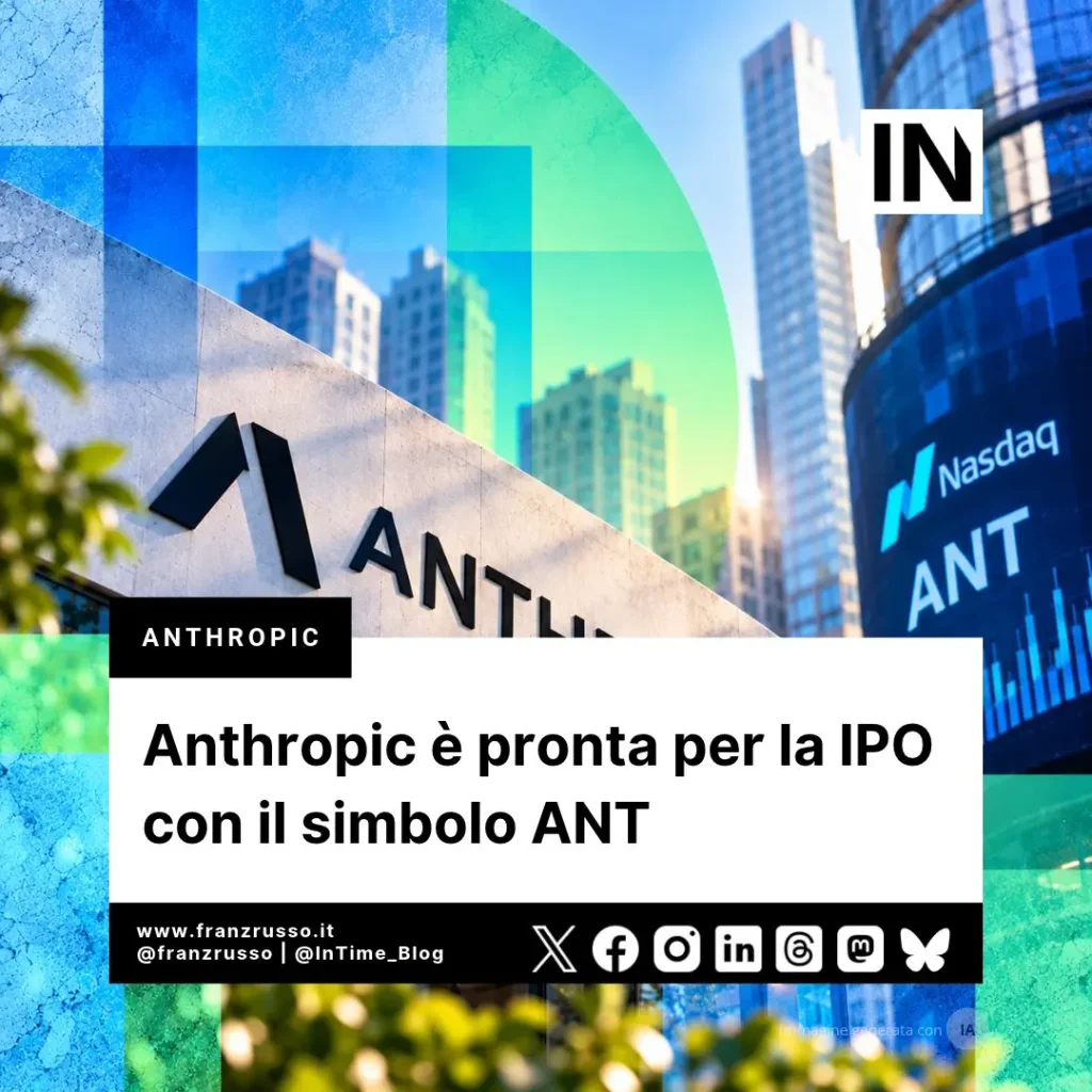 Anthropic è pronta per la IPO con il simbolo ANT
