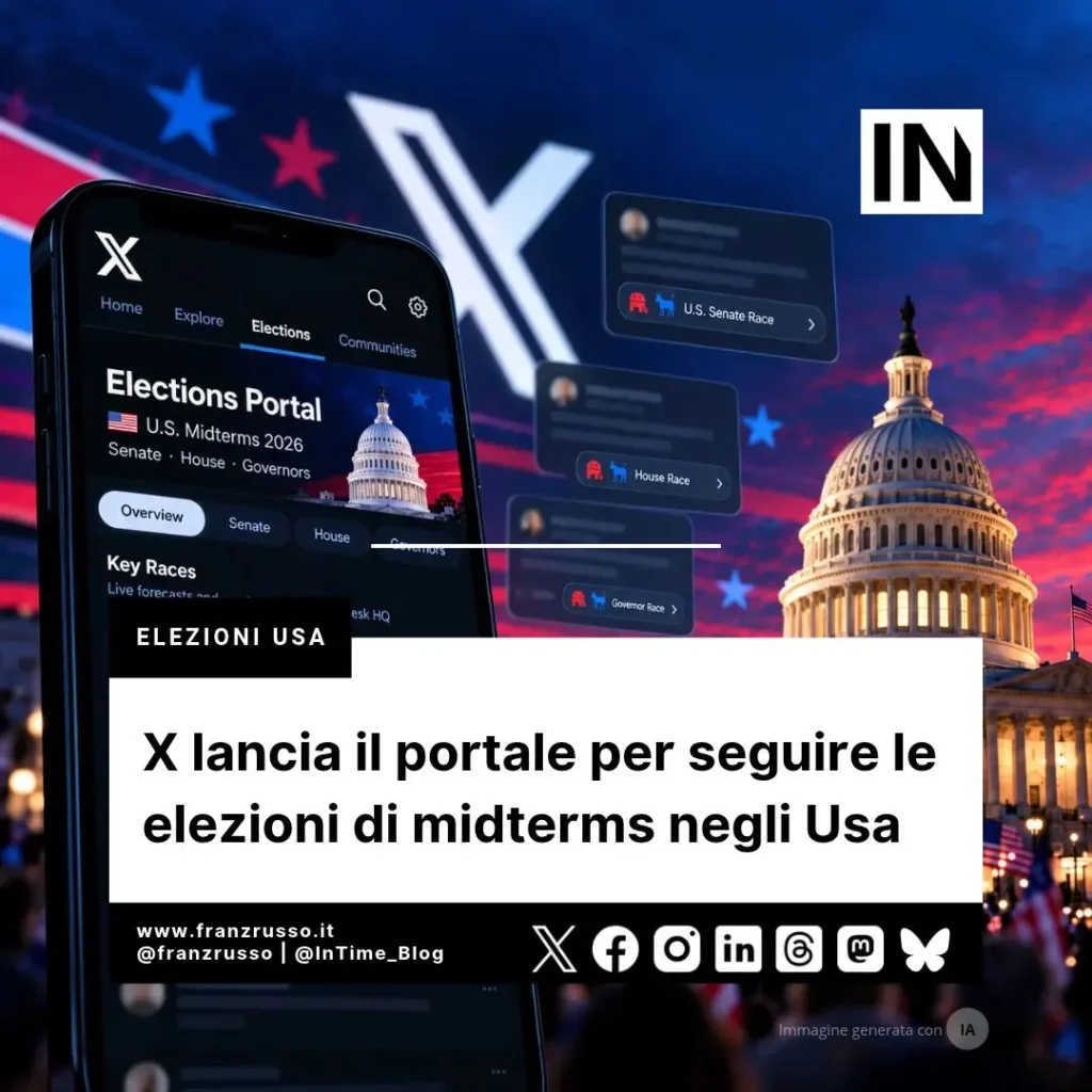 X lancia il portale per seguire le elezioni di midterms negli Usa